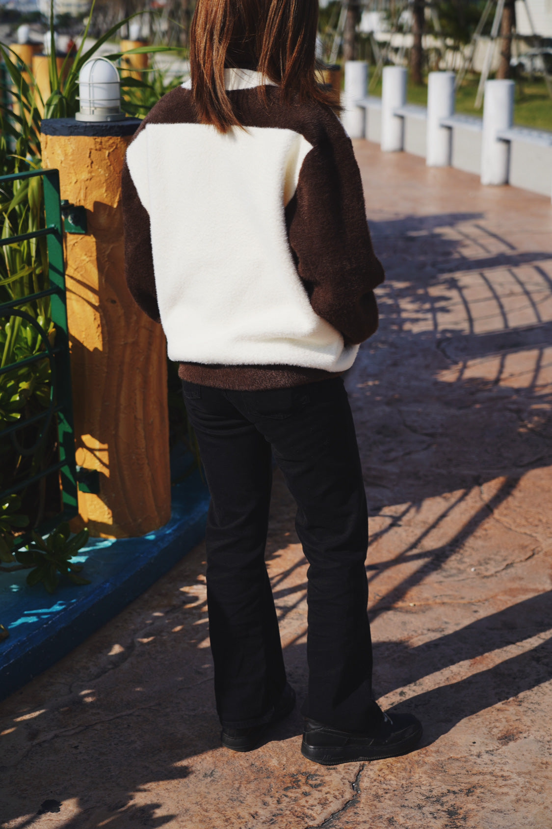 SWITCHING WOOL JACKET