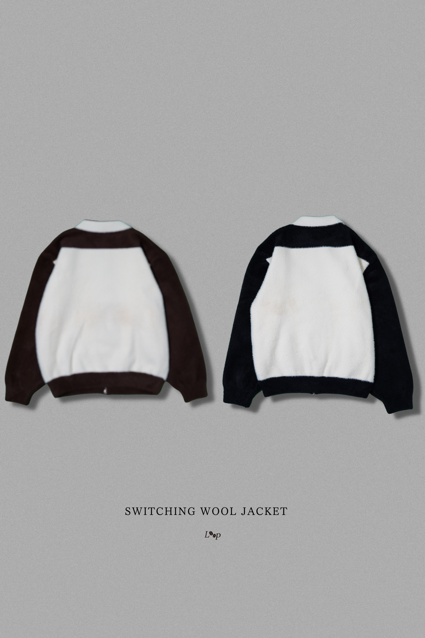 SWITCHING WOOL JACKET