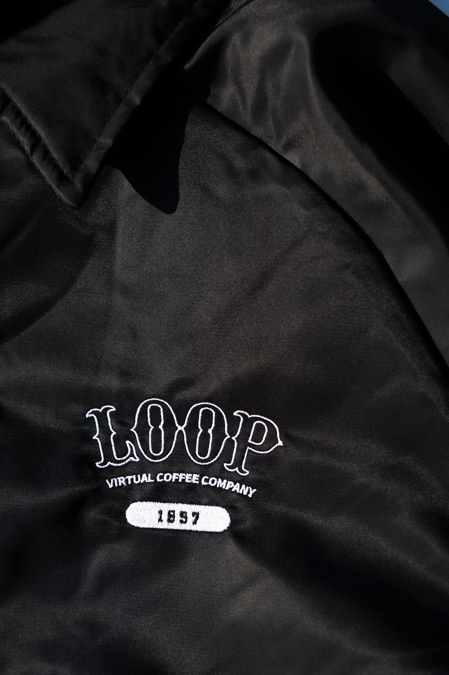 embroidery coach jacket