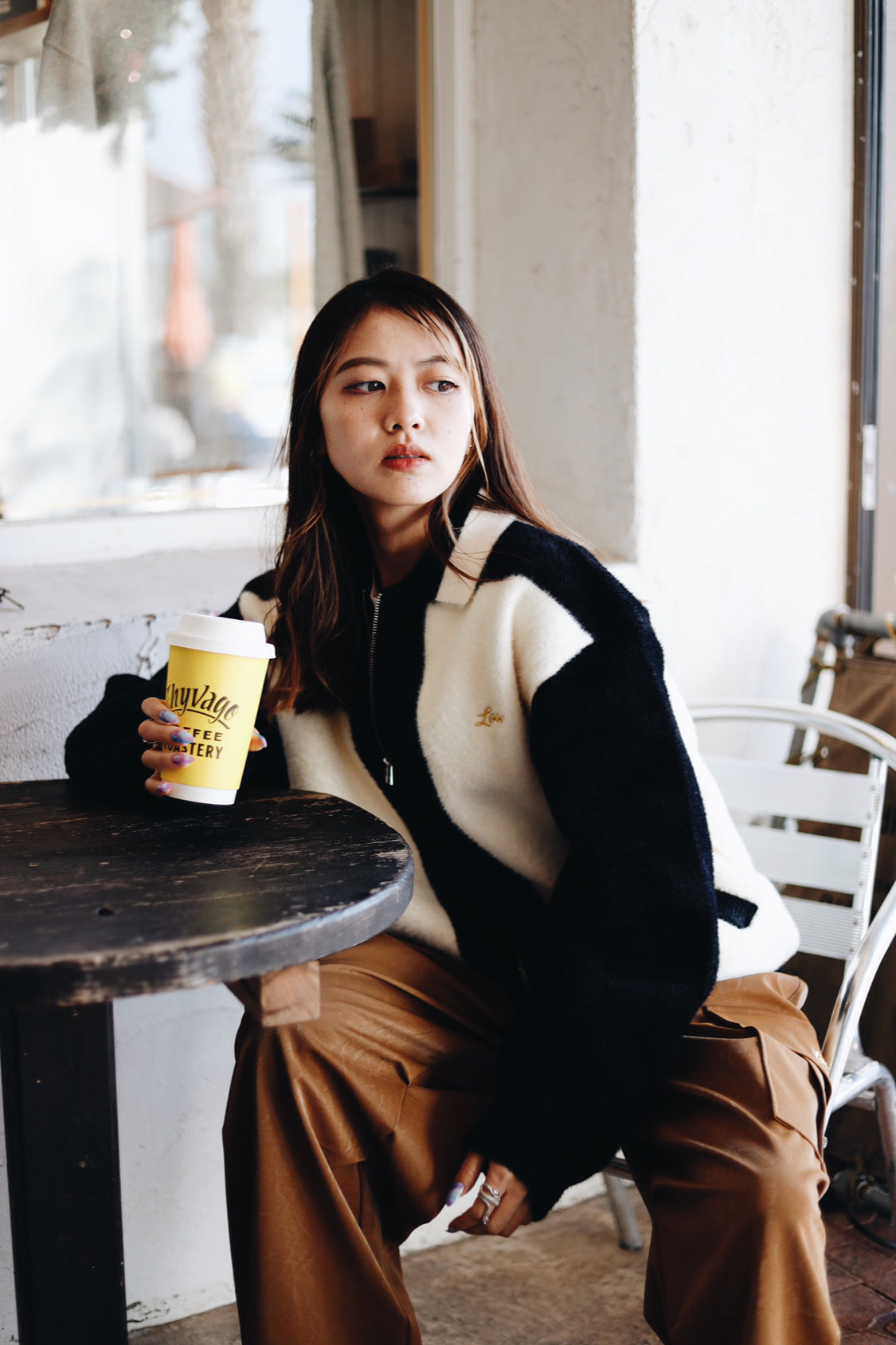 SWITCHING WOOL JACKET