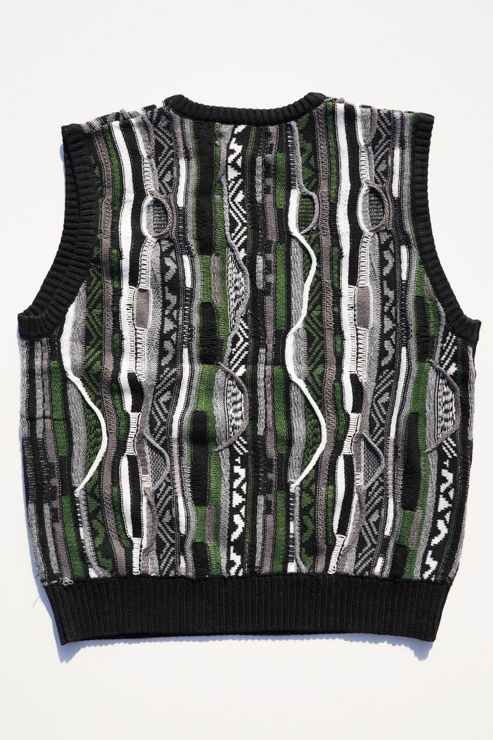 retro knit vest