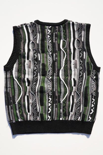 retro knit vest