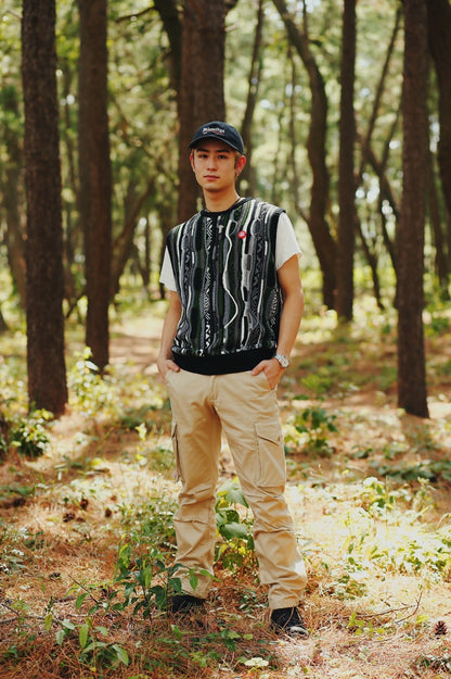 retro knit vest