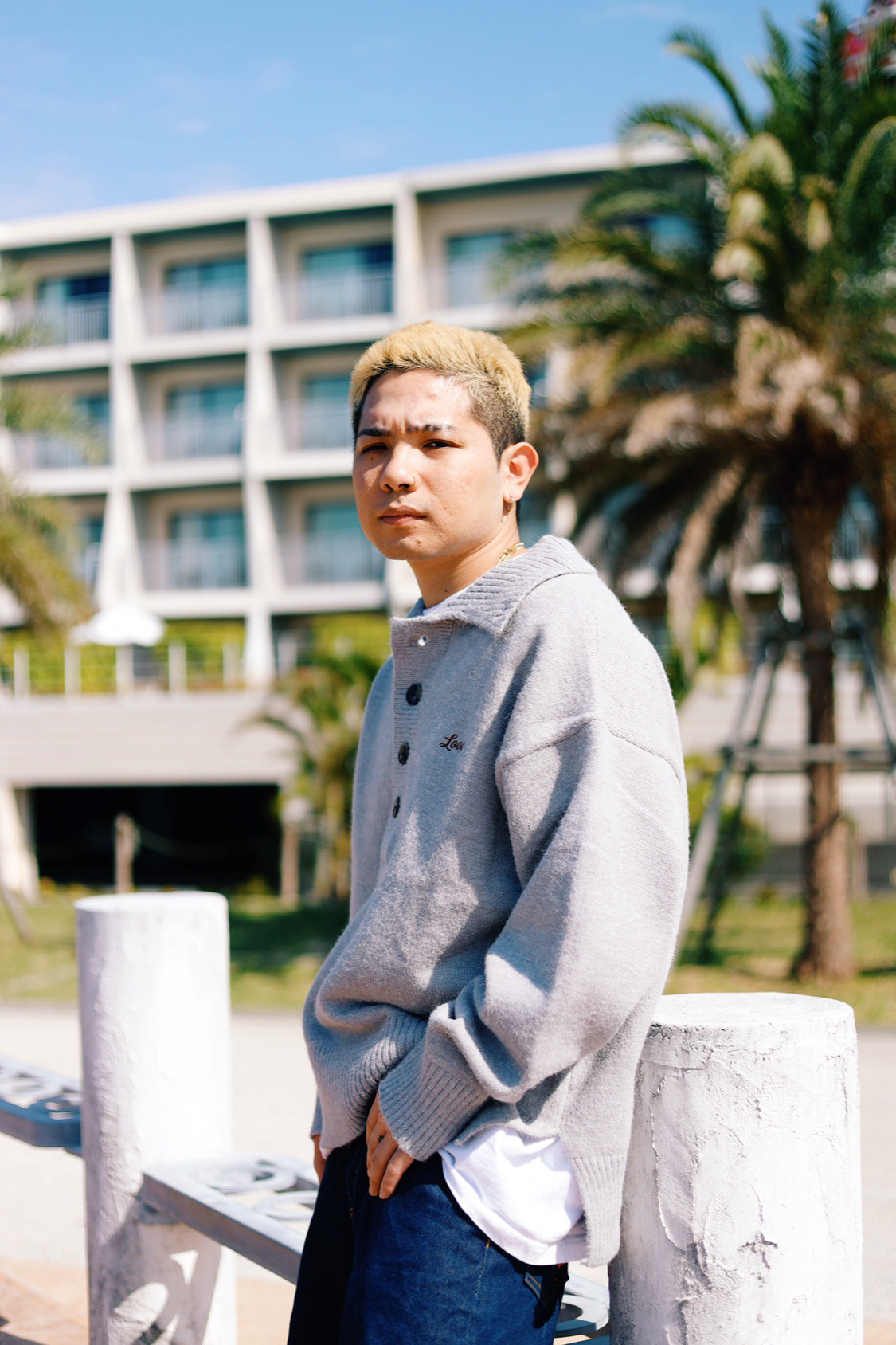 LOOP POLO KNIT【残り僅か】
