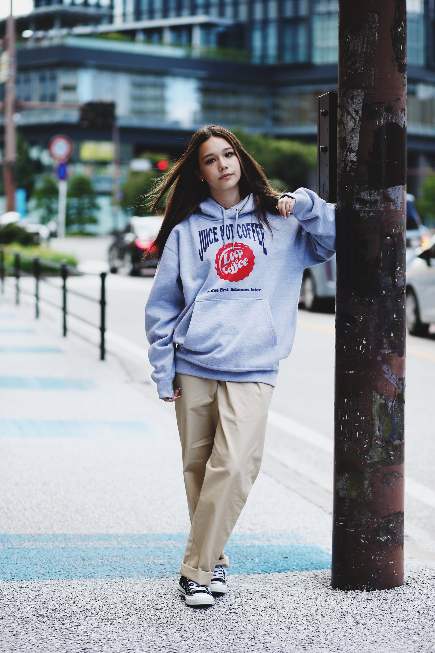 loop old school hoodie