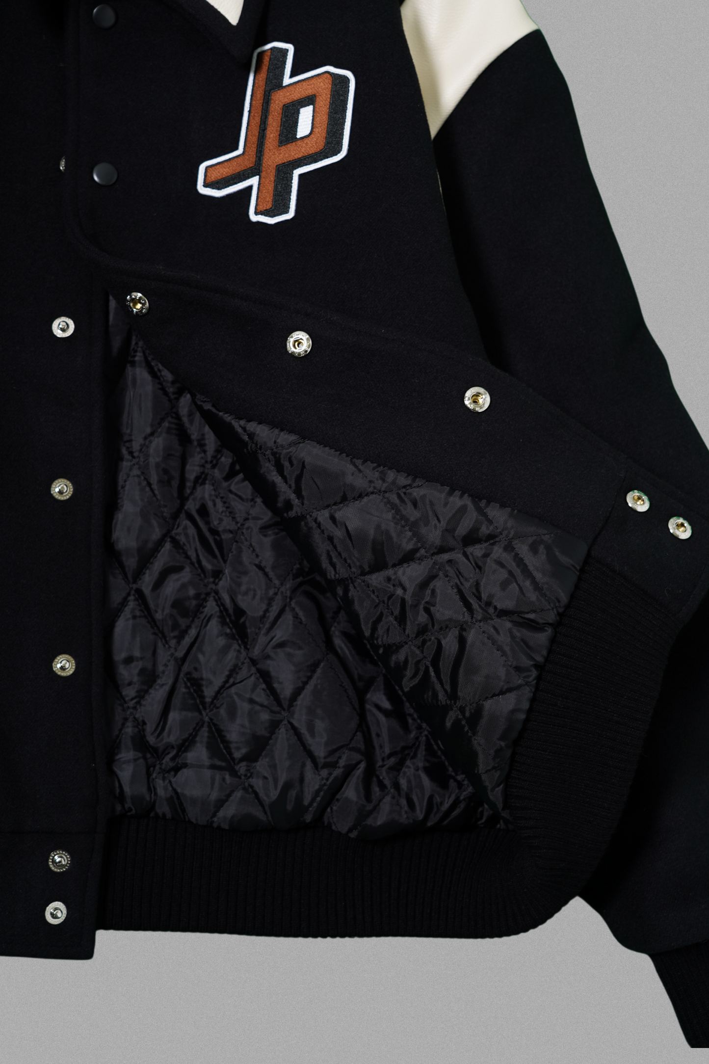 LOOP LEATHER STADIUM JACKET