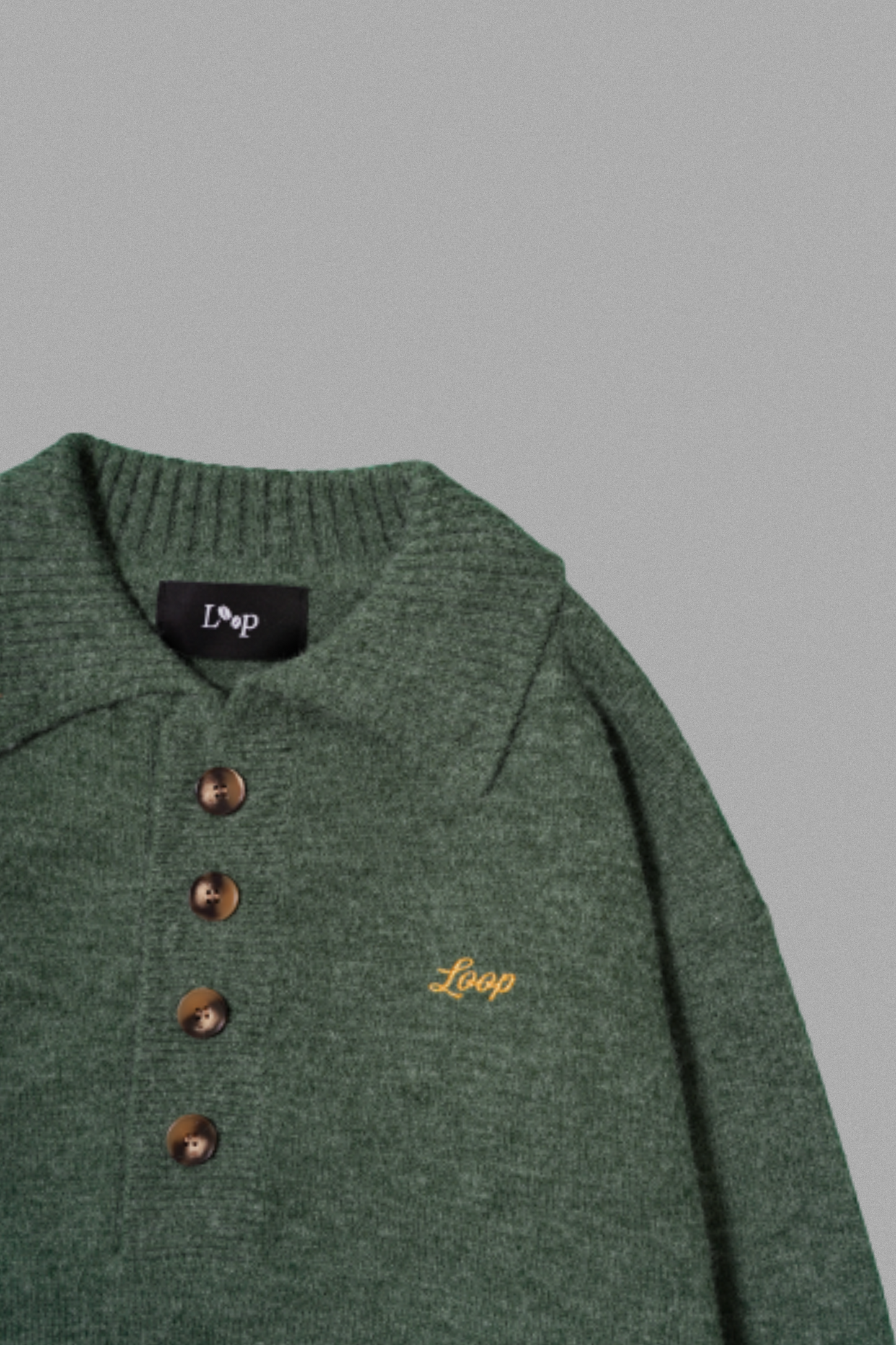 LOOP POLO KNIT【残り僅か】