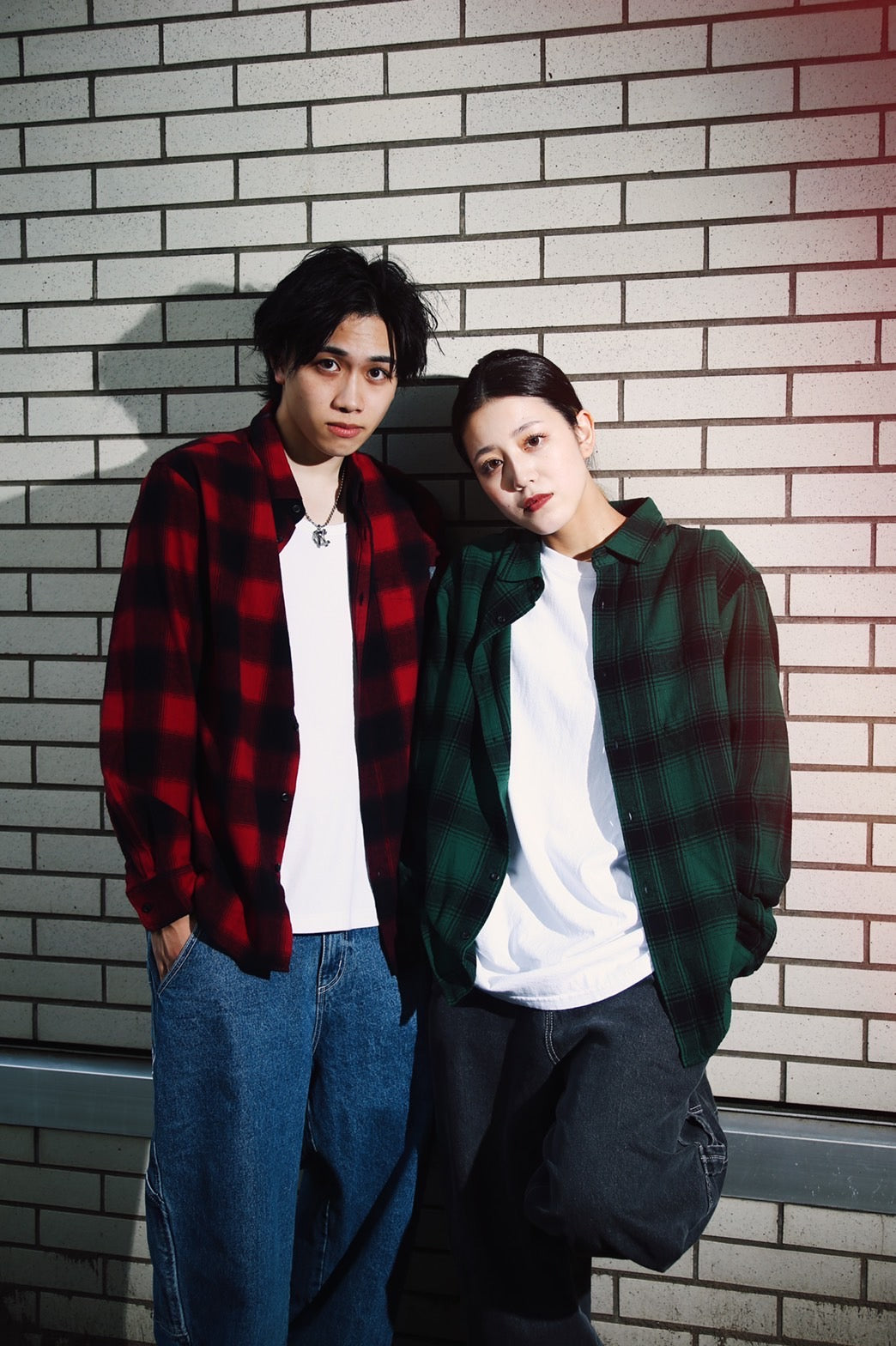 Loop check nell shirt