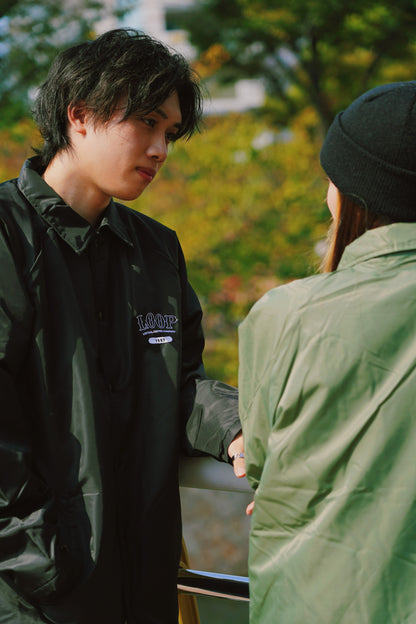 embroidery coach jacket