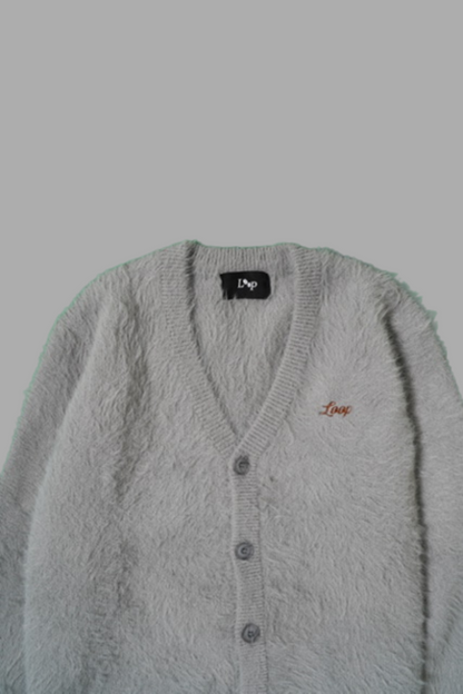 MOHAIR LIKE KNIT CARDIGAN