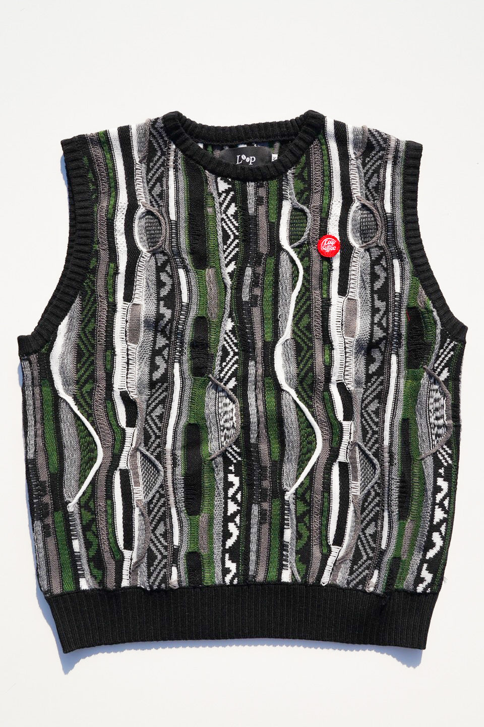 retro knit vest