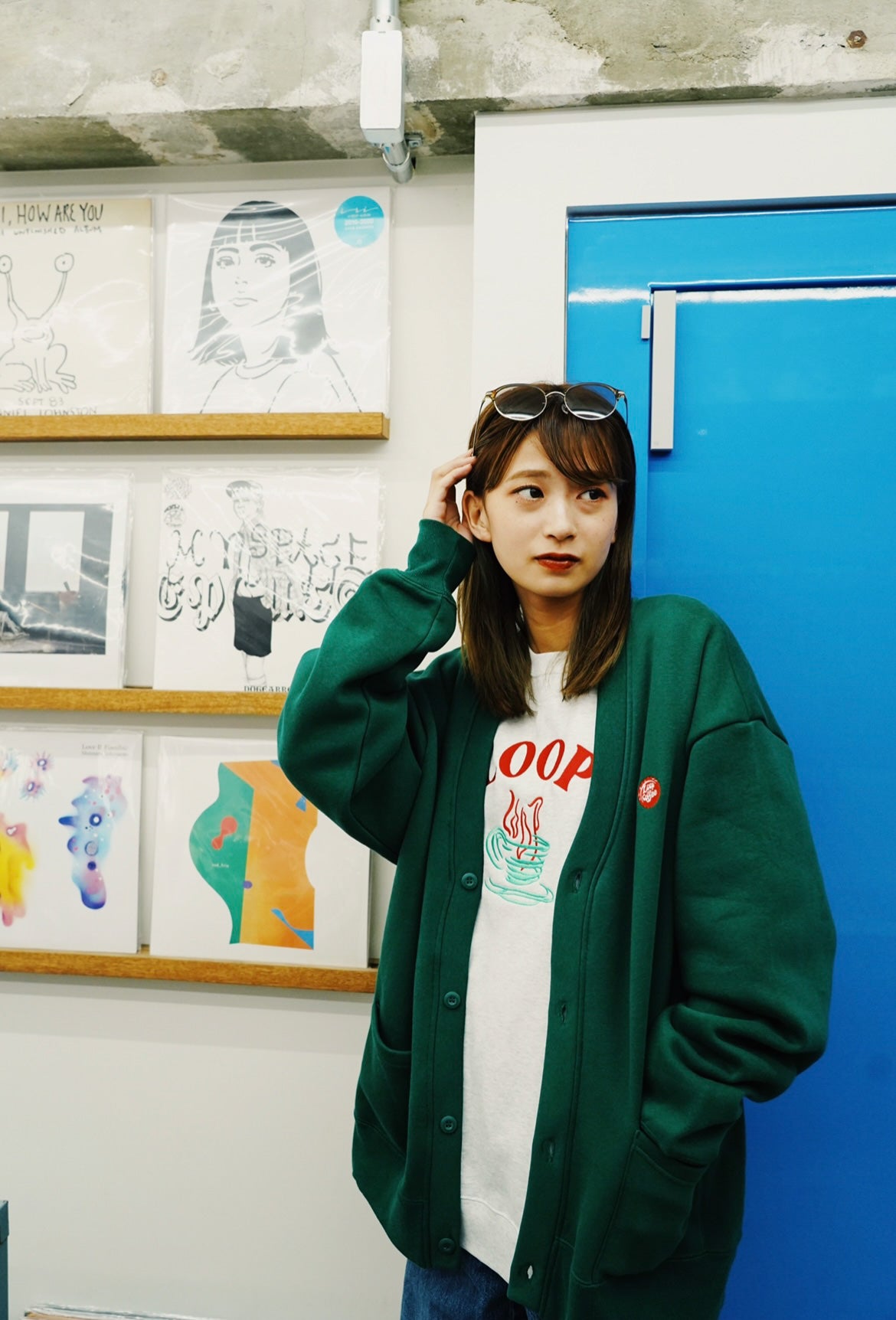 coffee break sweat t-shirt