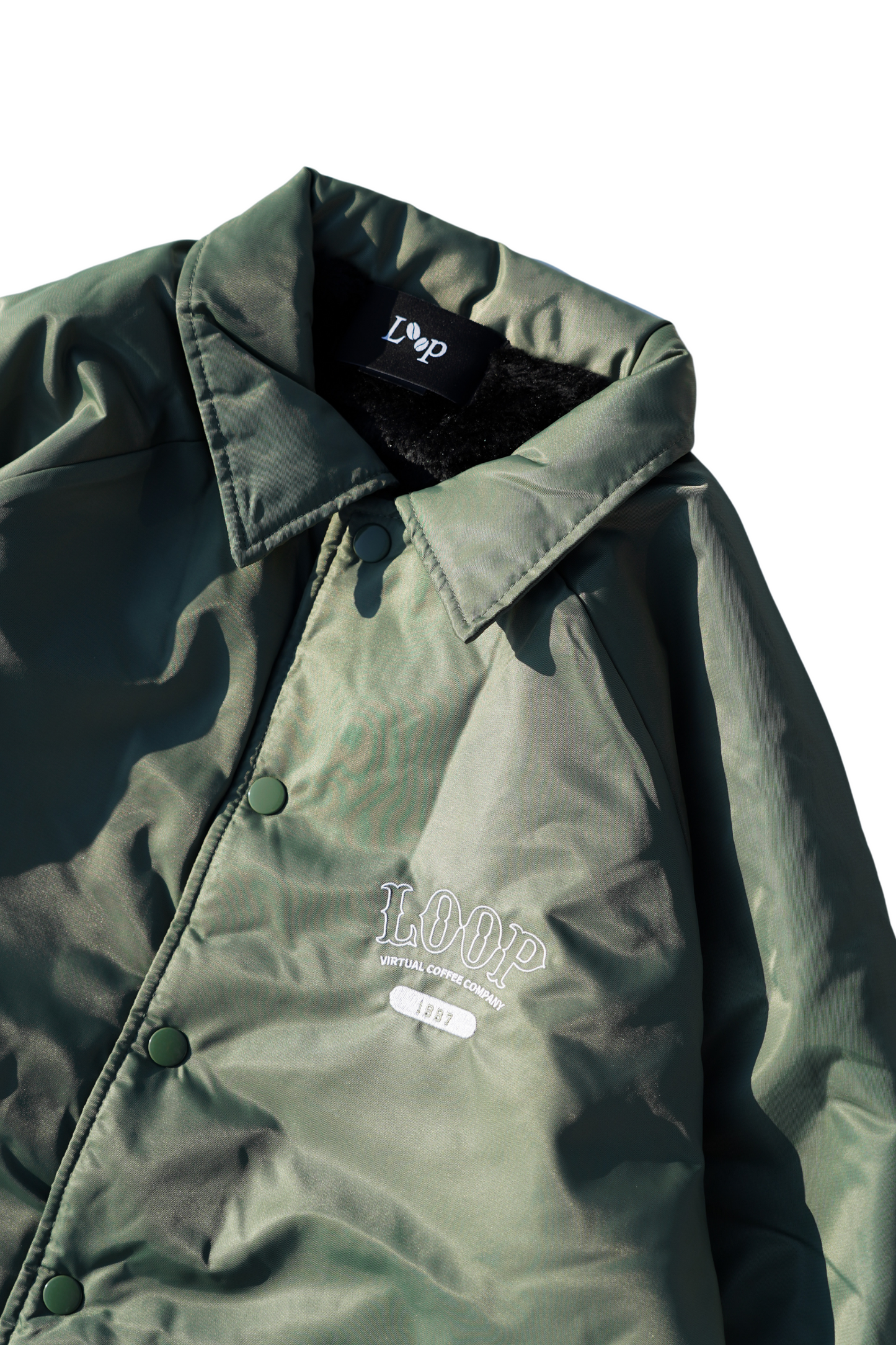 embroidery coach jacket