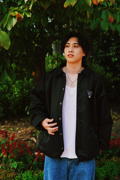 embroidery coach jacket