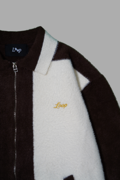 SWITCHING WOOL JACKET