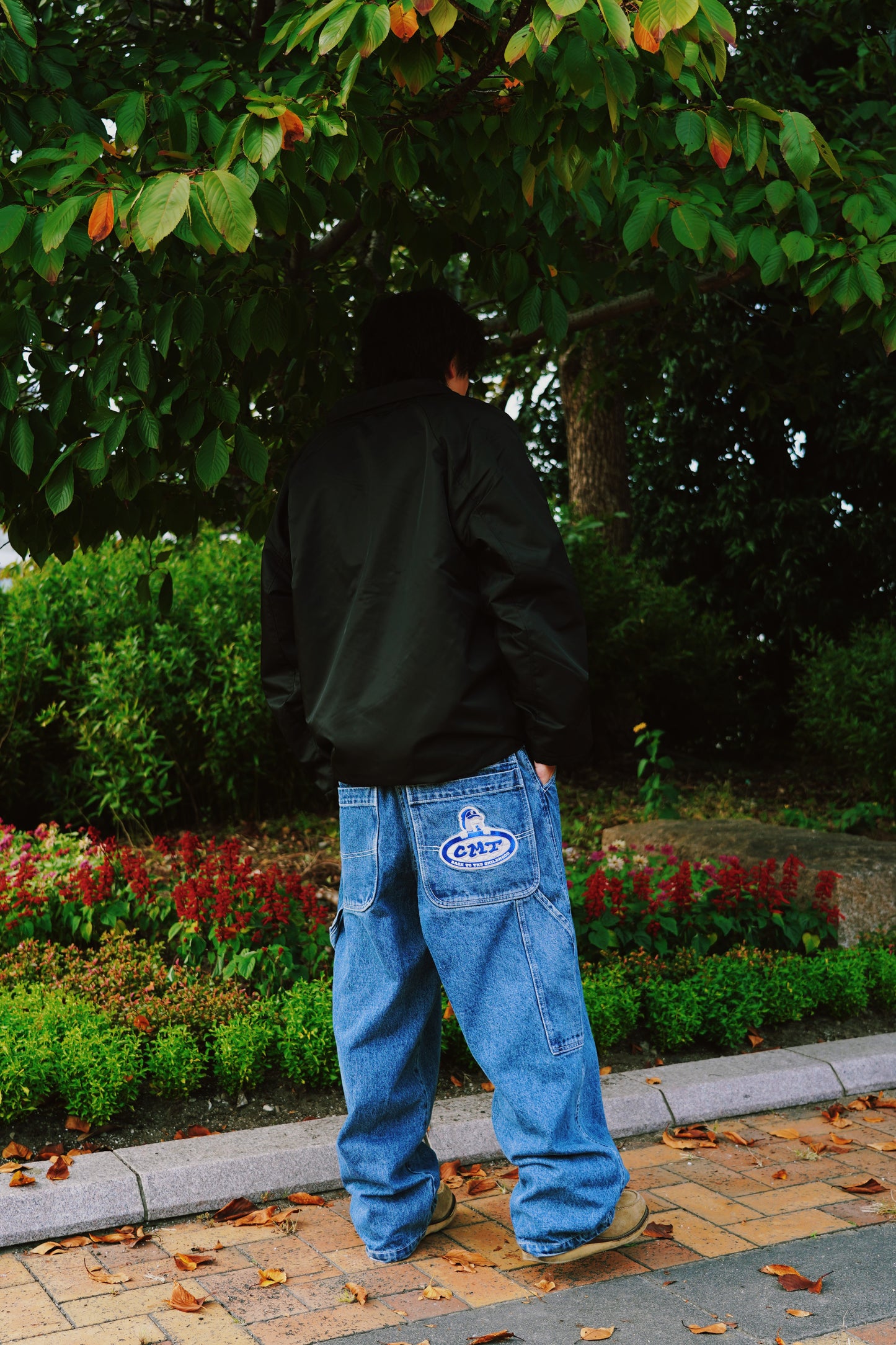 embroidery coach jacket