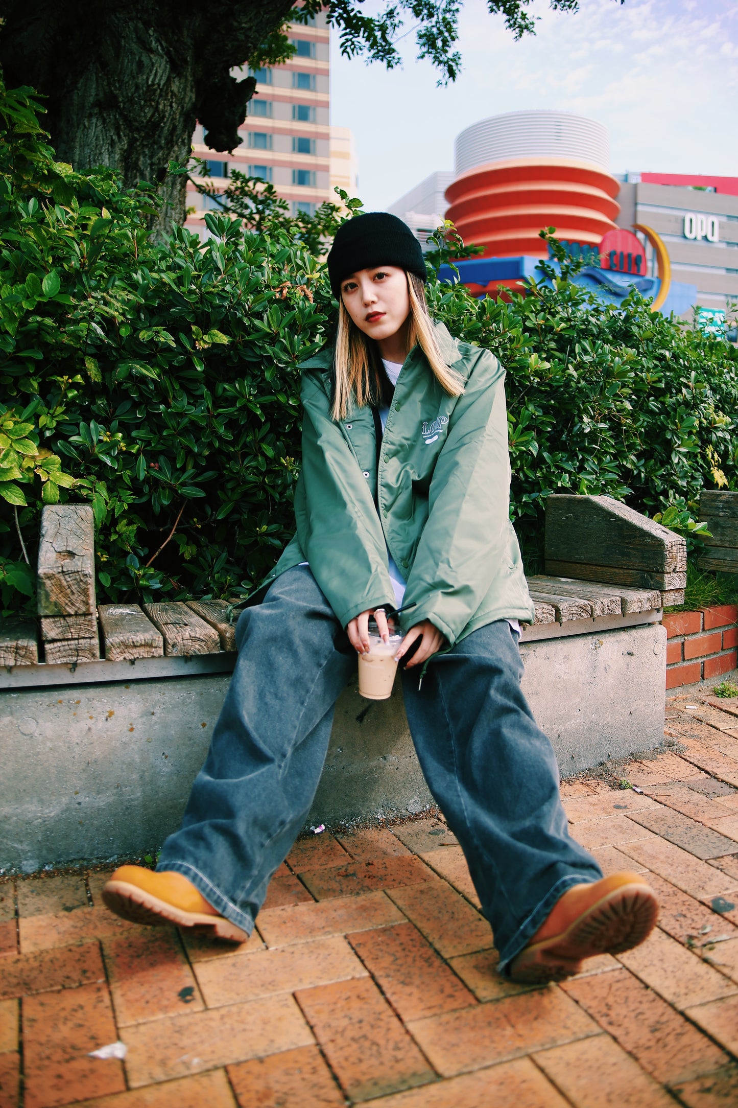 embroidery coach jacket