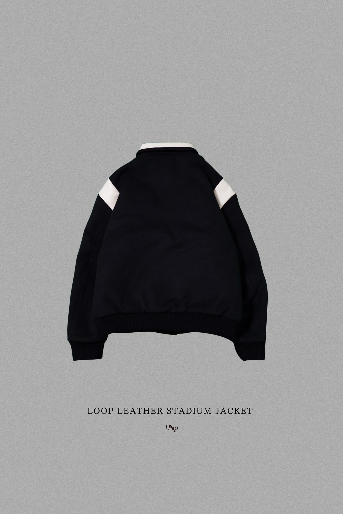 LOOP LEATHER STADIUM JACKET
