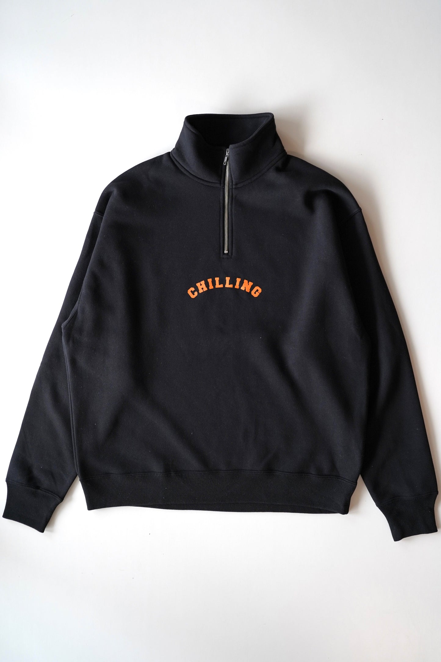 【再販売】chilling half zip shirt