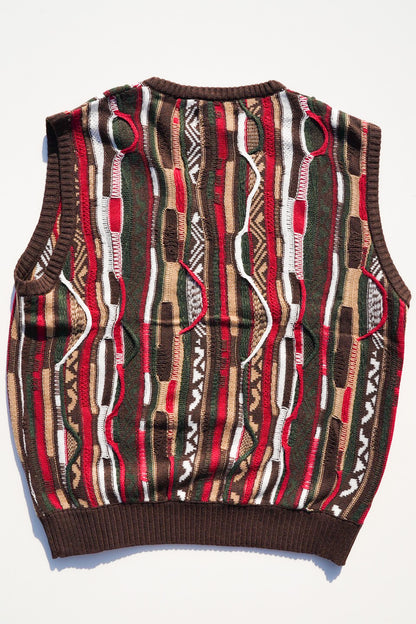 retro knit vest