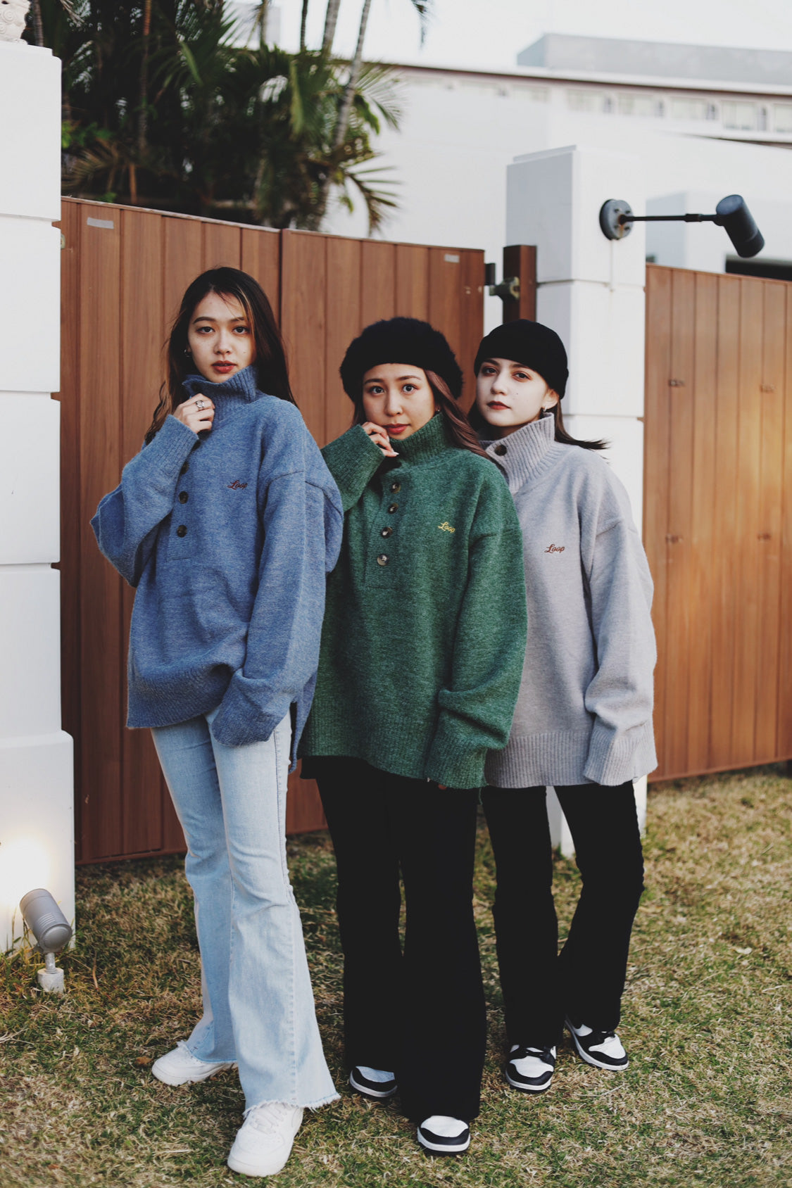LOOP POLO KNIT【残り僅か】