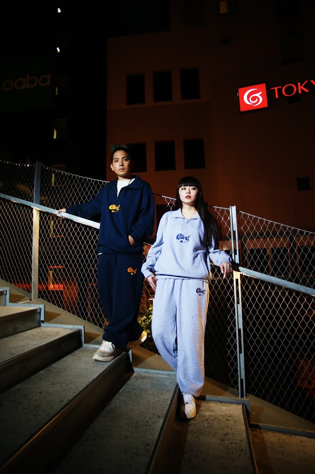 【再販売】 city girl half-zip pants