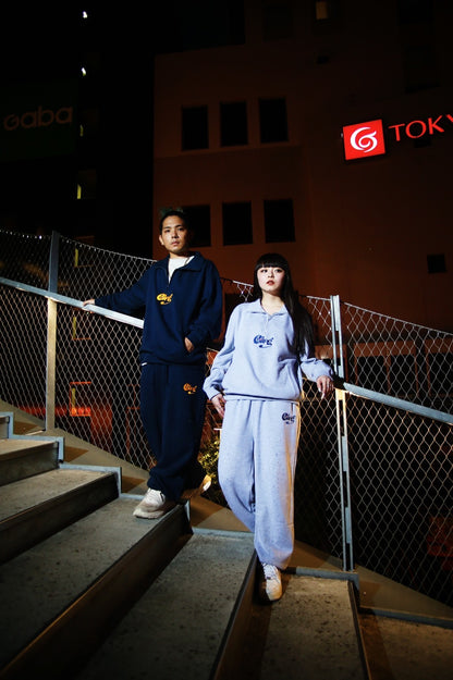 【再販売】 city girl half-zip pants
